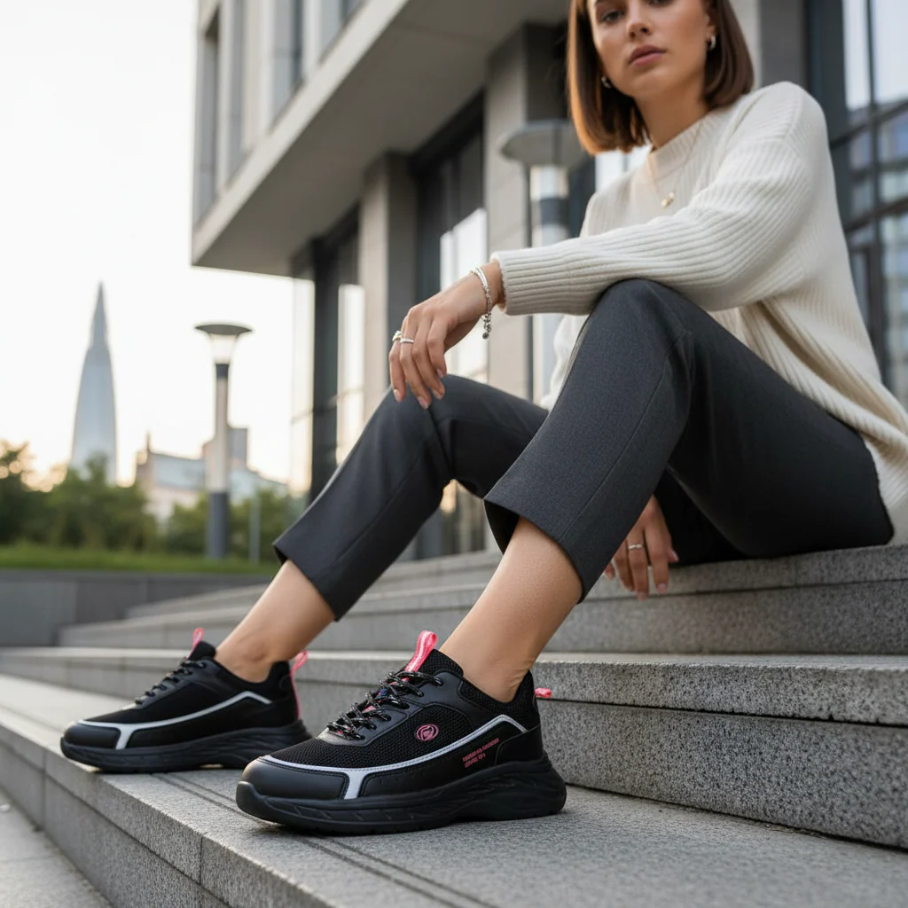ACTIV AIR FORCE SHOES - BLACK