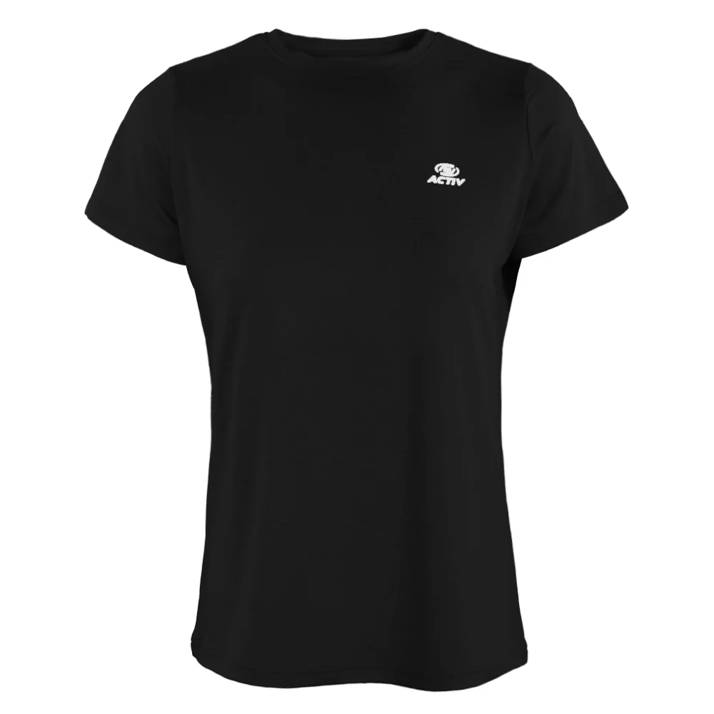ACTIV BASIC H.S T-SHIRT - BLACK - Image 2