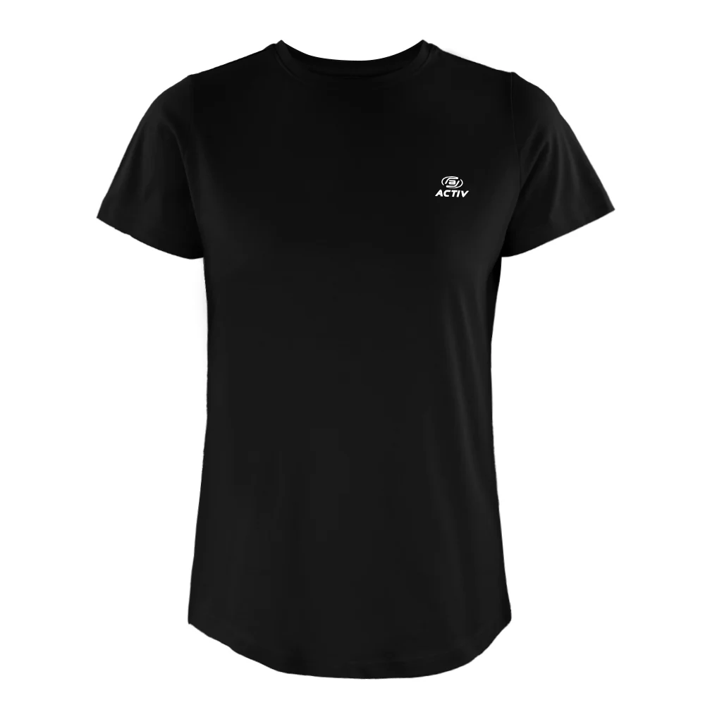 ACTIV BASIC H.S T-SHIRT - BLACK - Image 2