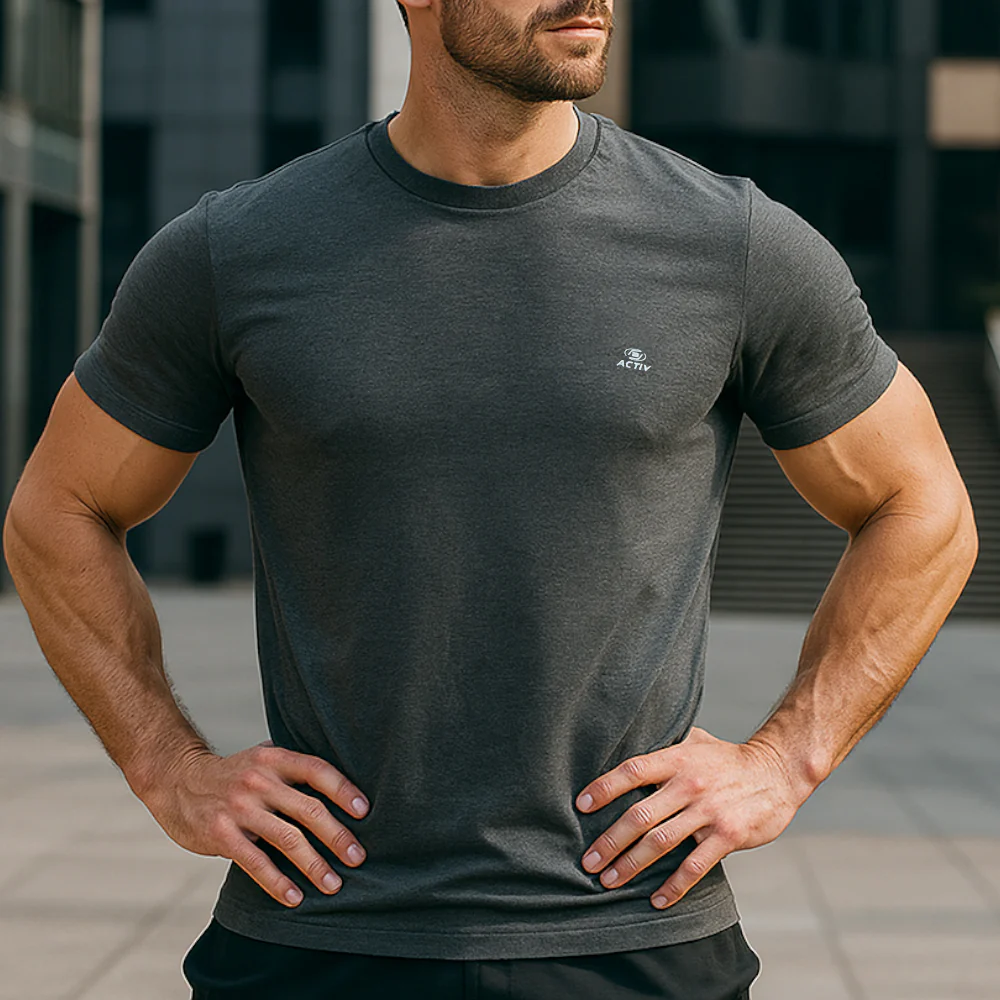 ACTIV BASIC H.S T-SHIRT - D.CHANET