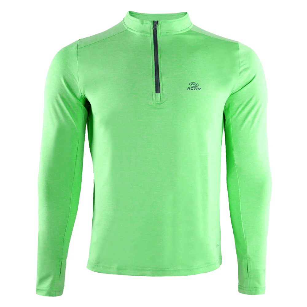 ACTIV BASIC L.S T-SHIRT - GREEN - Image 2
