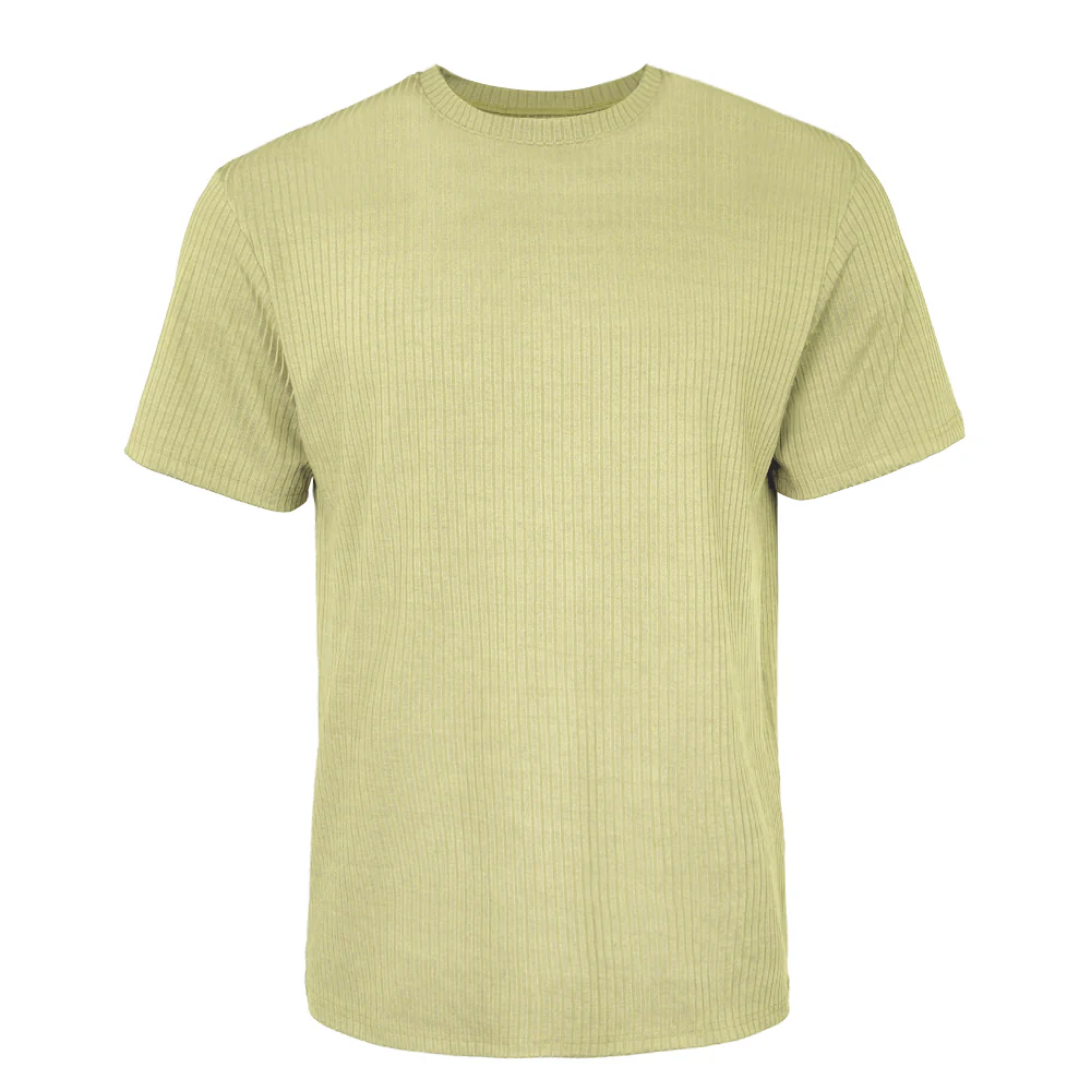 ACTIV BASIC R.NECK T-SHIRT - BEIGE - Image 2