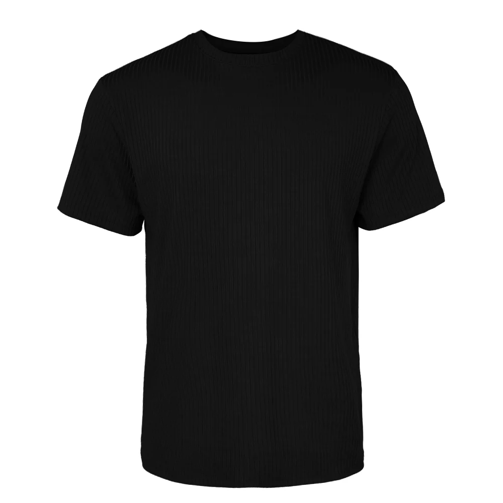 ACTIV BASIC R.NECK T-SHIRT - BLACK