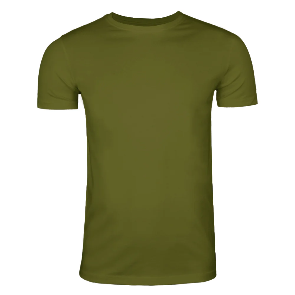 ACTIV BASIC R.NECK T-SHIRT - KHAKI - Image 5