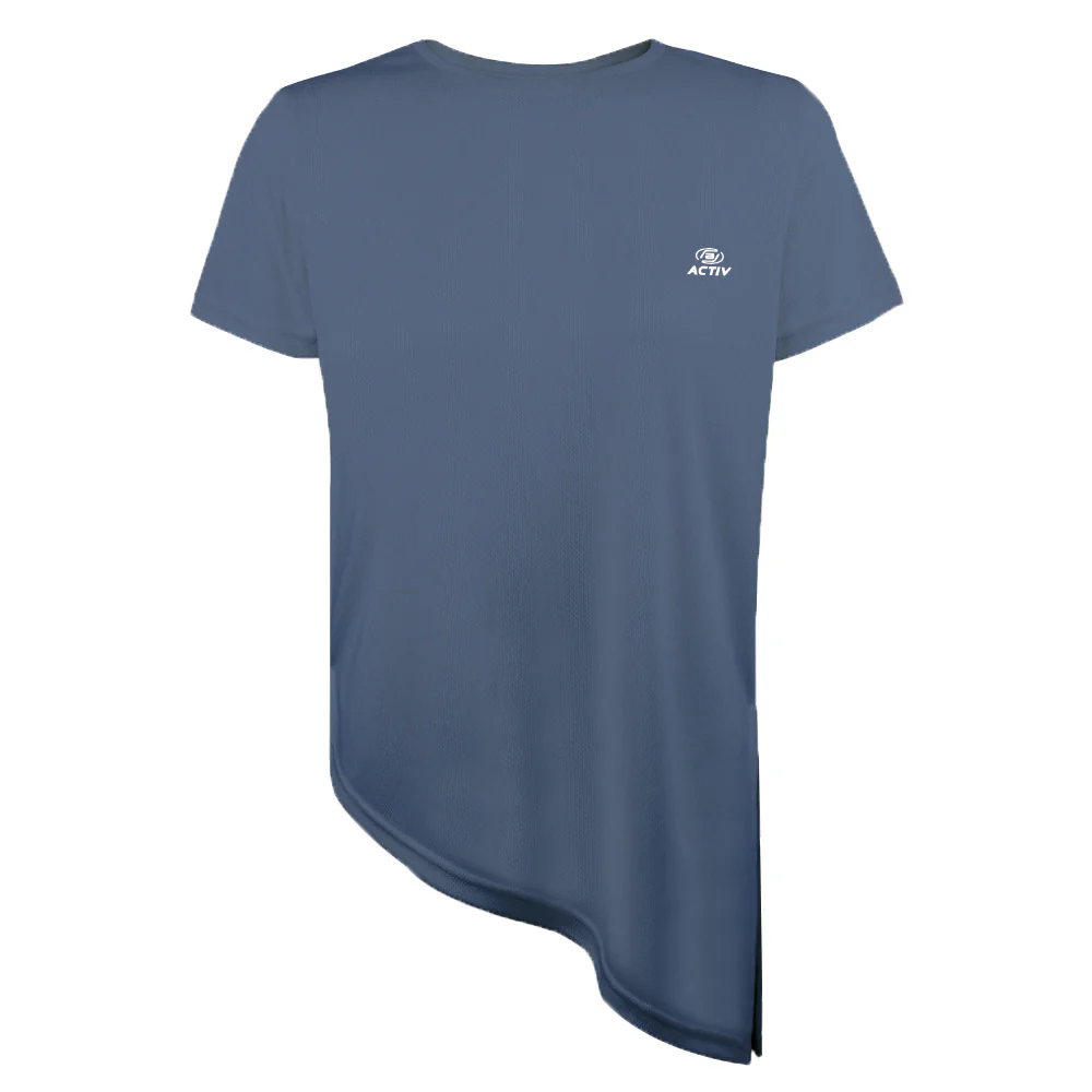 ACTIV BASIC R.NECK T-SHIRT - NAVY - Image 2
