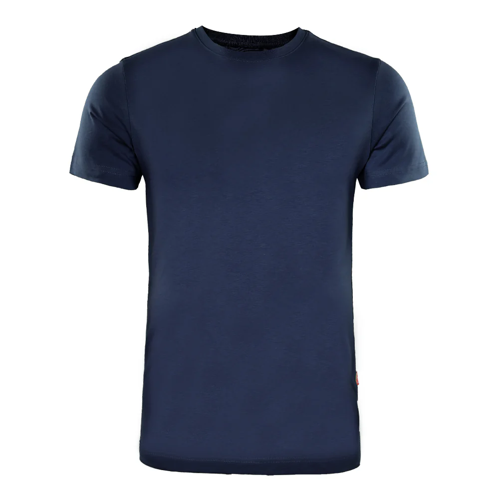 ACTIV BASIC R.NECK T-SHIRT - NAVY - Image 2