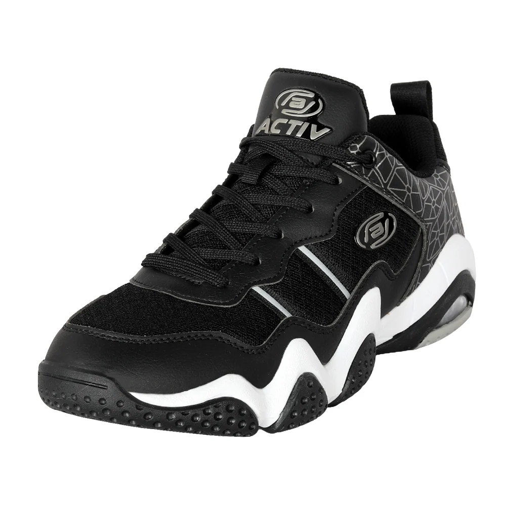ACTIV BASKETBALL SHOES - BLACK - Image 3
