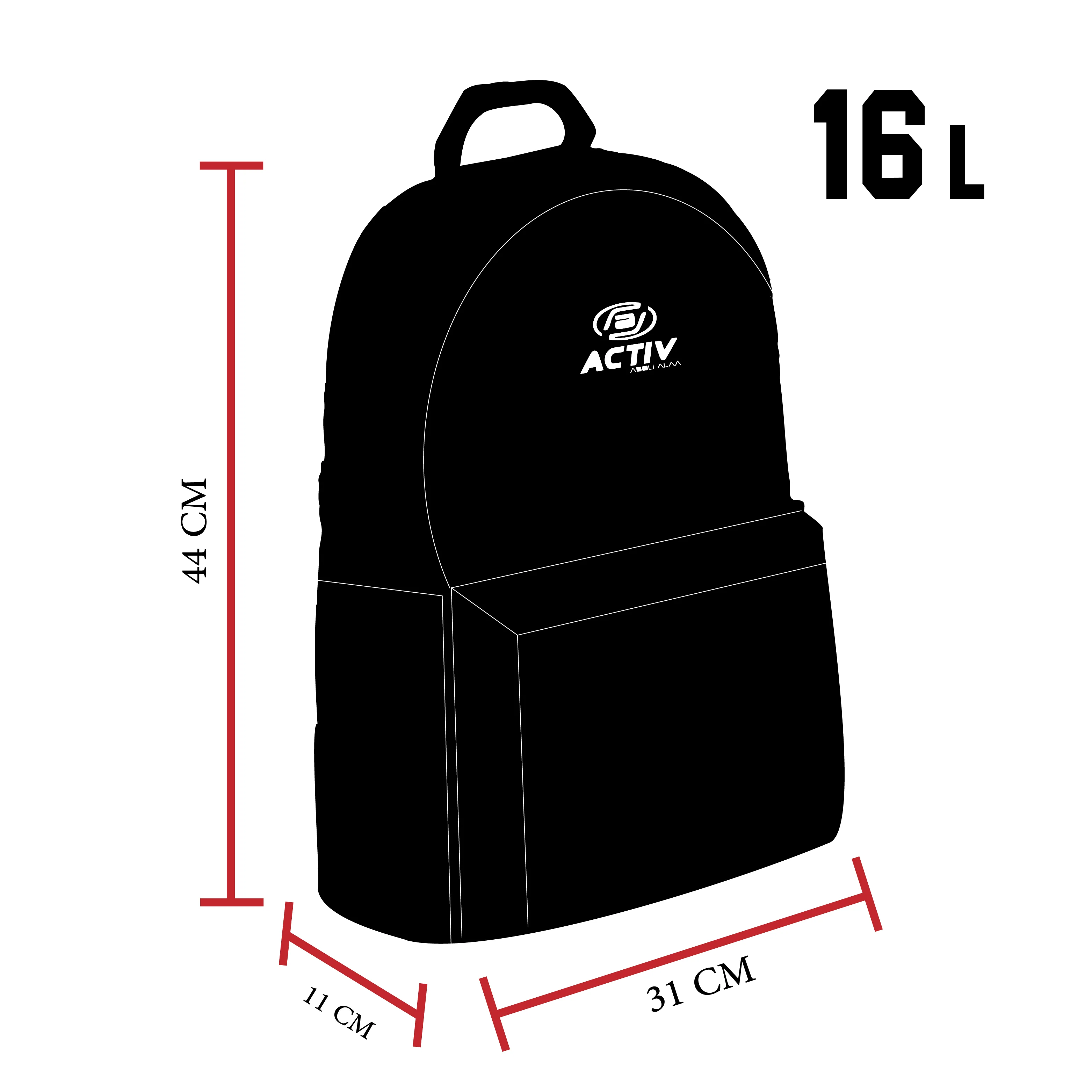 ACTIV BTS BACKPACK - SKYBLUE - Image 6
