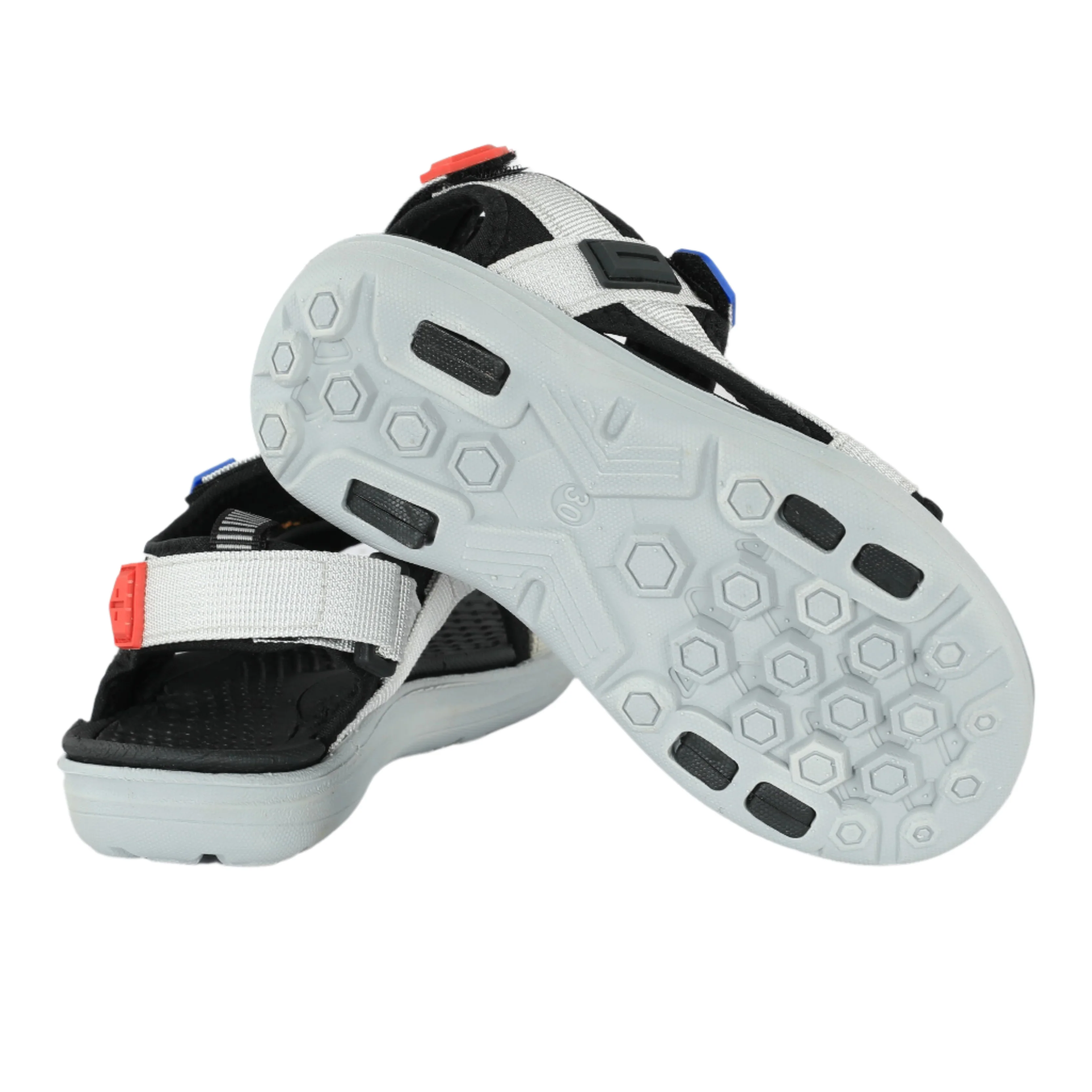 ACTIV CASUAL SANDAL- GREY - Image 4