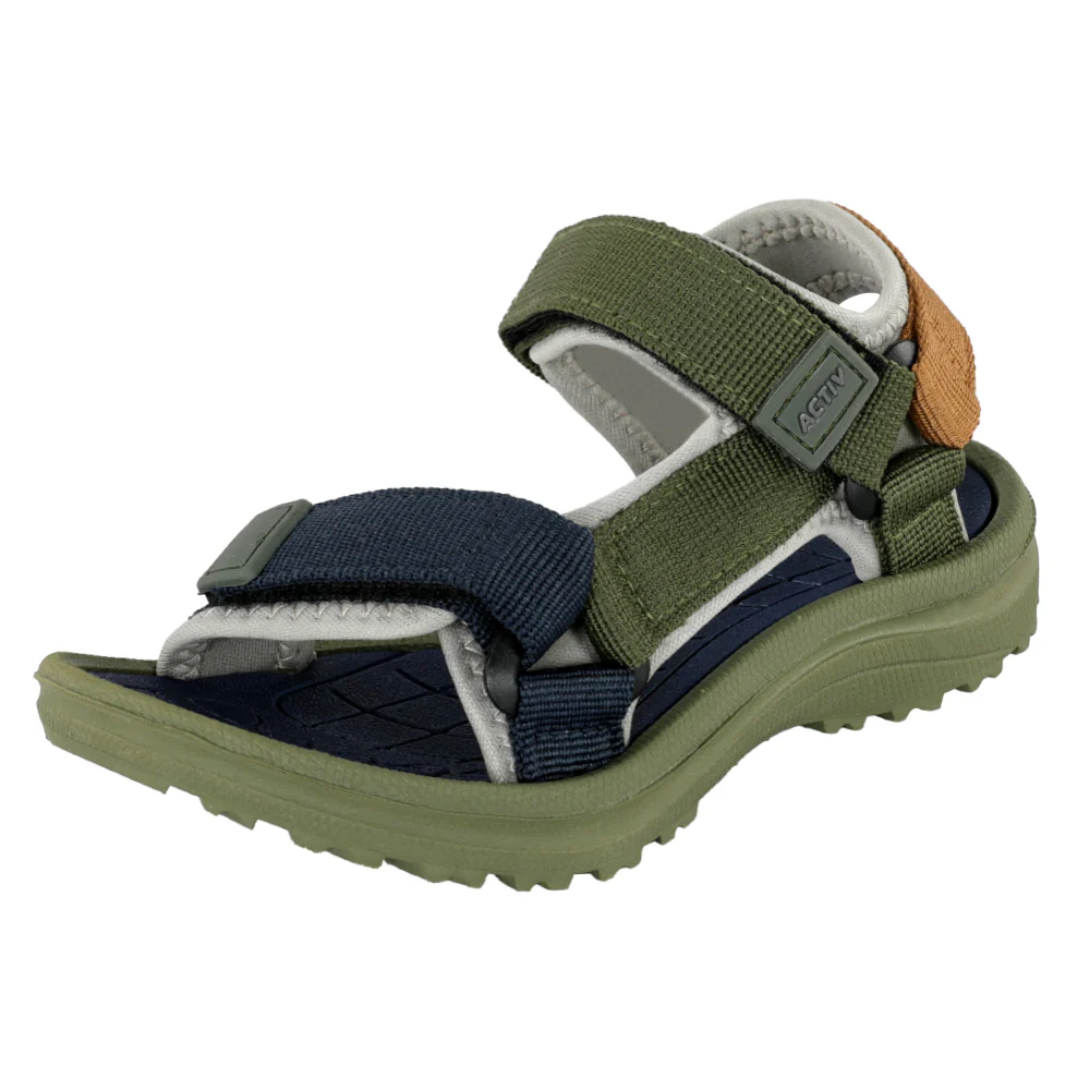 ACTIV CASUAL SANDAL- OLIVE - Image 3