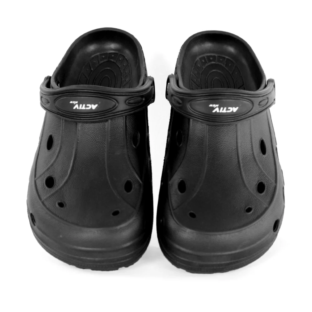ACTIV CLOGS - BLACK - Image 2