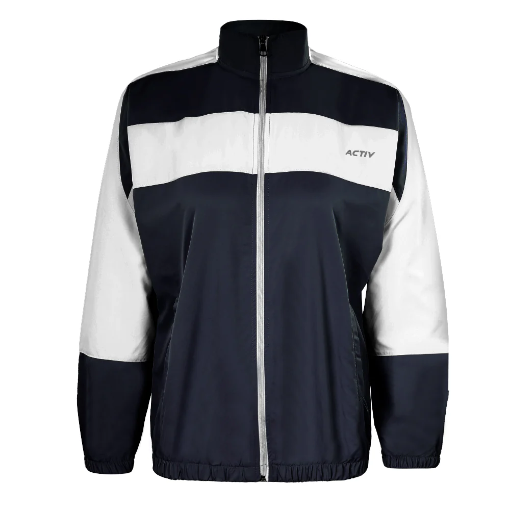 ACTIV CROW ZIPPER TRACKSUIT - NAVY - Image 3