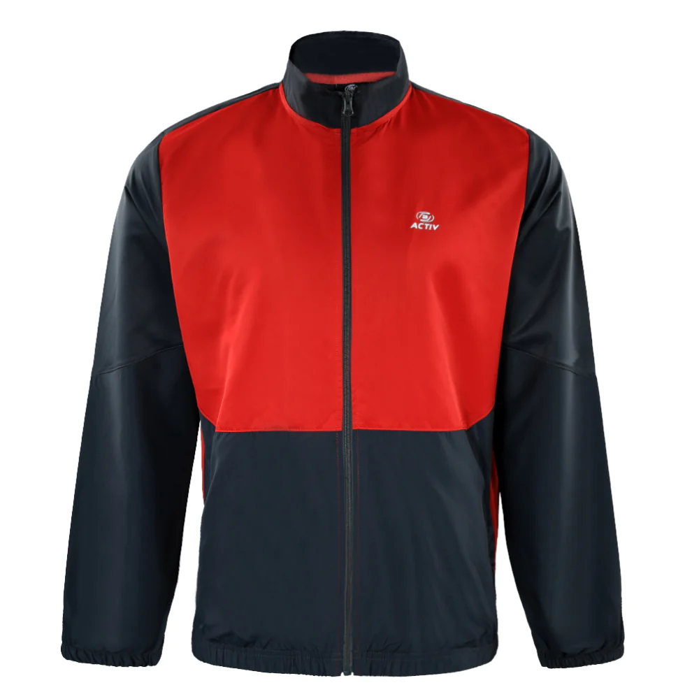 ACTIV CROW ZIPPER TRACKSUIT - RED - Image 3