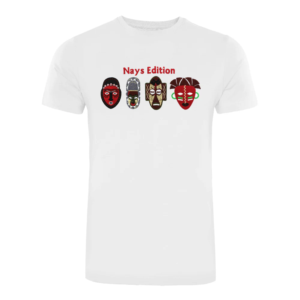 ACTIV EMB R.NECK T-SHIRT - WHITE - Image 2