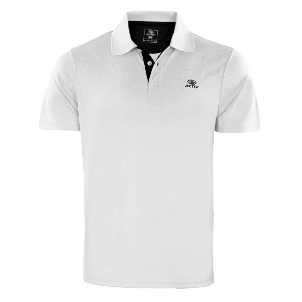 ACTIV EMP CASUAL POLO - WHITE - Image 2