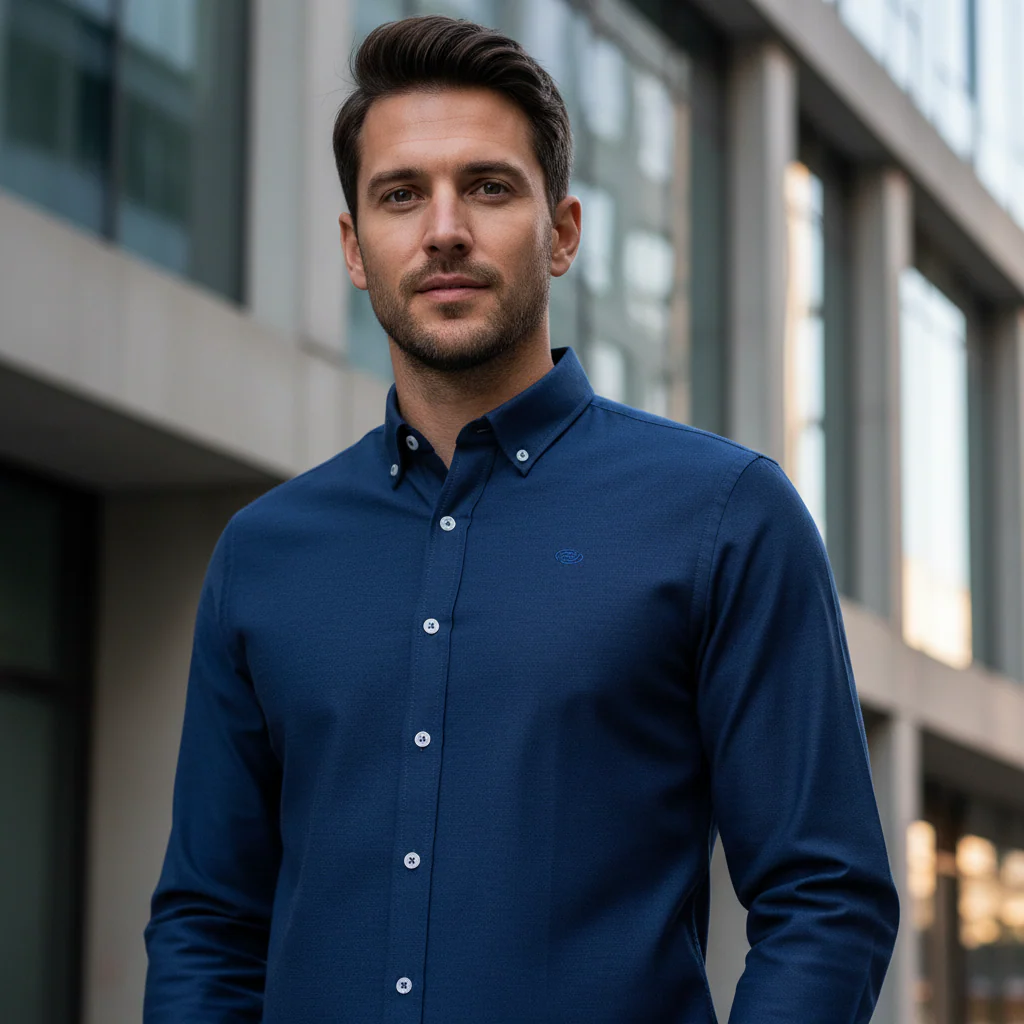 ACTIV EMP L.S SHIRT - NAVY