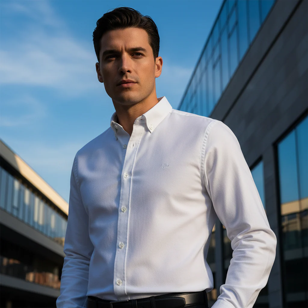 ACTIV EMP L.S SHIRT - WHITE