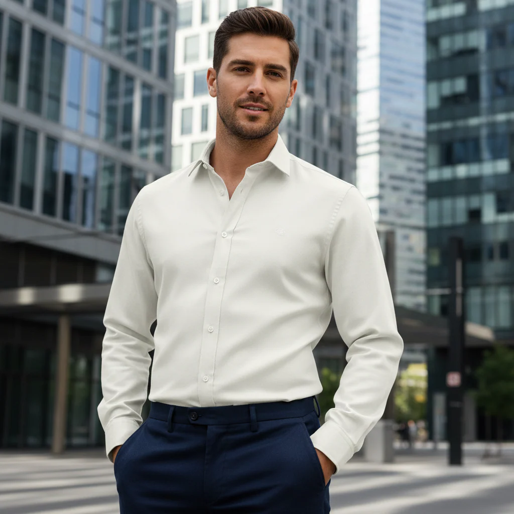 ACTIV EMP L.S SHIRT - WHITE