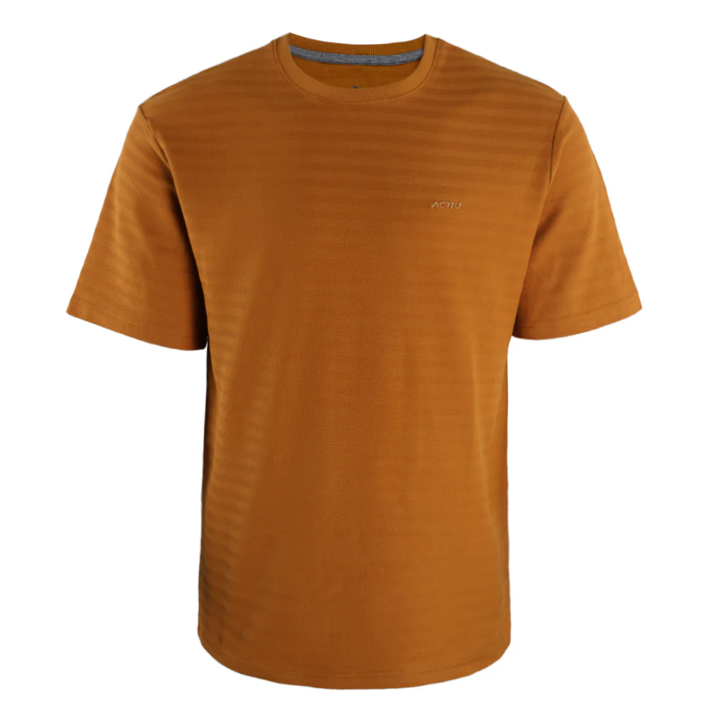 ACTIV EMP R.NECK T-SHIRT - HAVAN