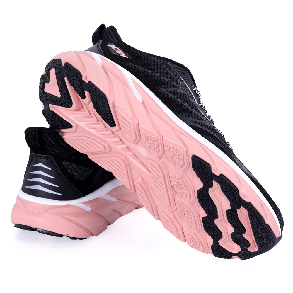 ACTIV RUNNING SHOES - BLACK - Image 5