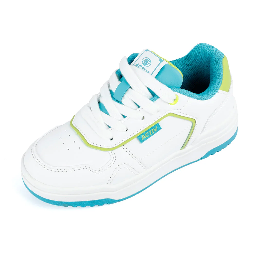 ACTIV FASHION SHOES - White*Blue - Image 3