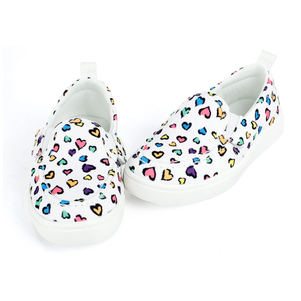 ACTIV FASHION SHOES - White*Heart - Image 4