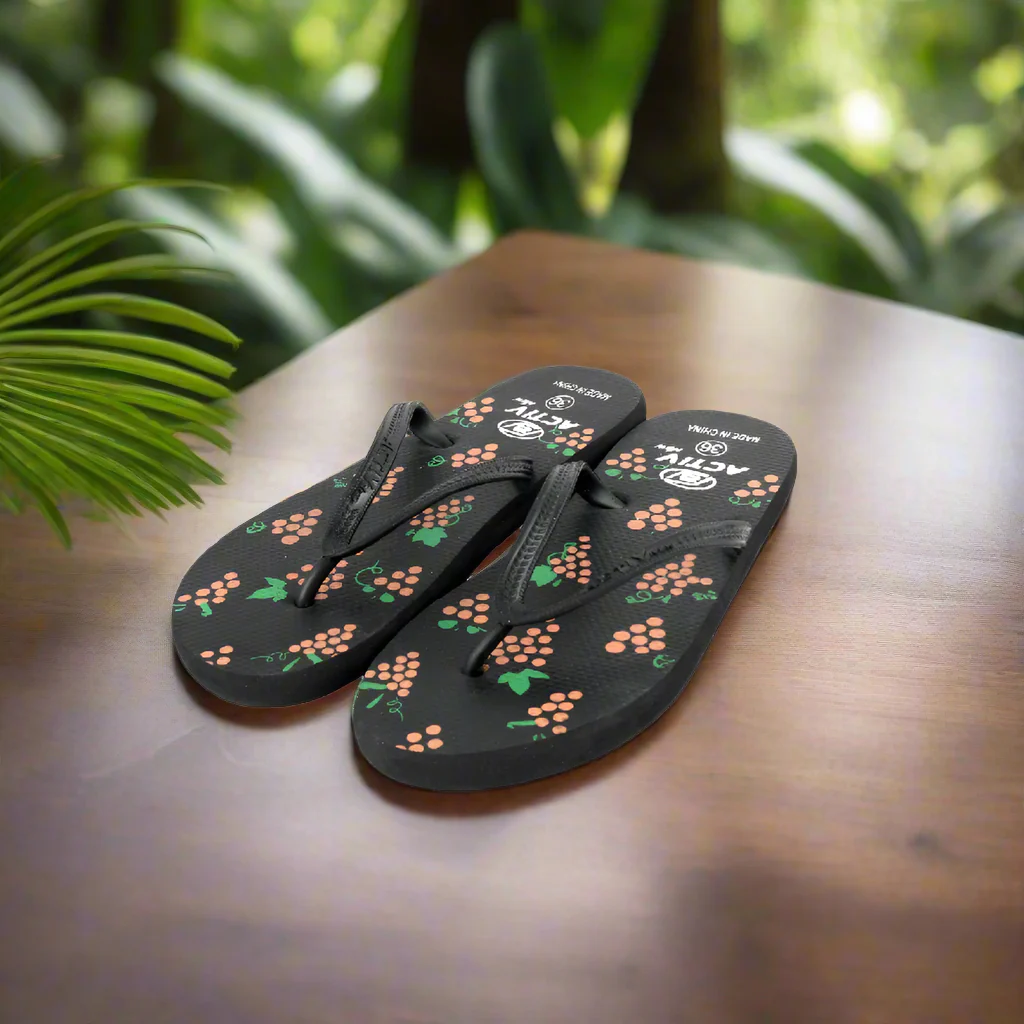 ACTIV FLIP FLOP SLIPPER - BLACK - Image 4