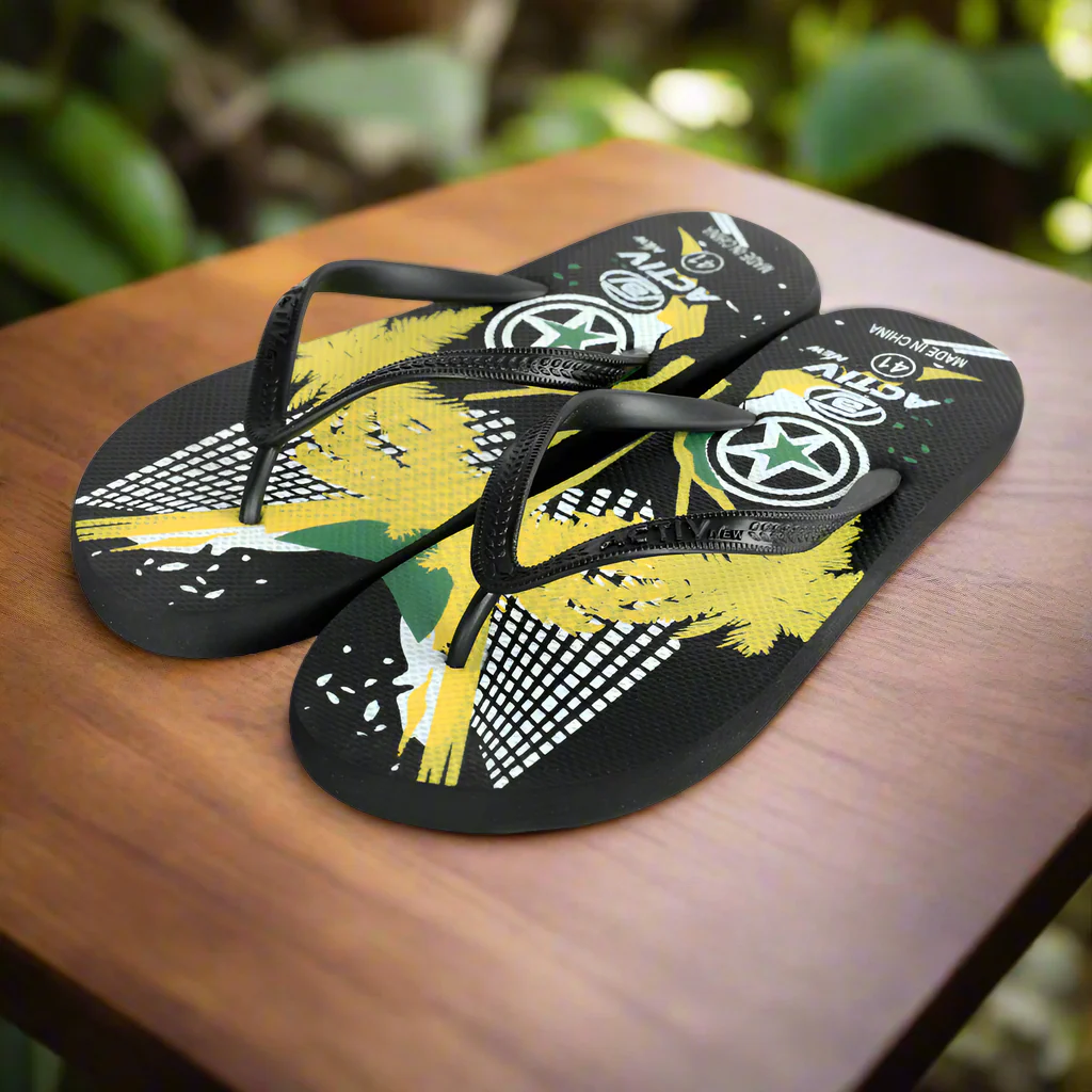 ACTIV FLIP FLOP SLIPPER - BLACK - Image 3