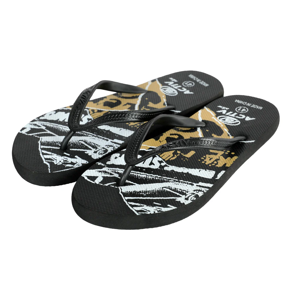 ACTIV FLIP FLOP SLIPPER - BLACK - Image 4