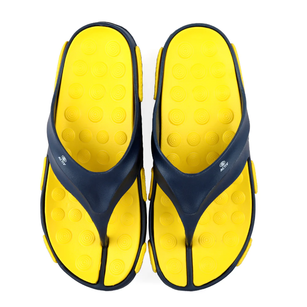 ACTIV FLIP FLOP SLIPPER - NAVY*YELLOW - Image 3