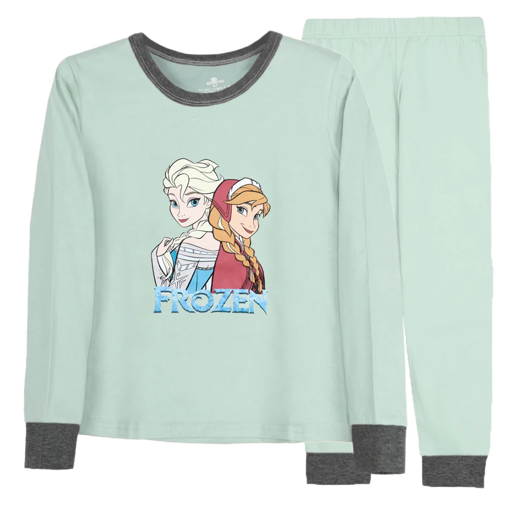 ACTIV GRAPHIC HOME-WEAR PAJAMA - MINTGREEN