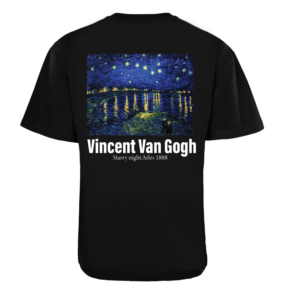 ACTIV GRAPHIC R.NECK -OVRSIZE T-SHIRT - BLACK - Image 5