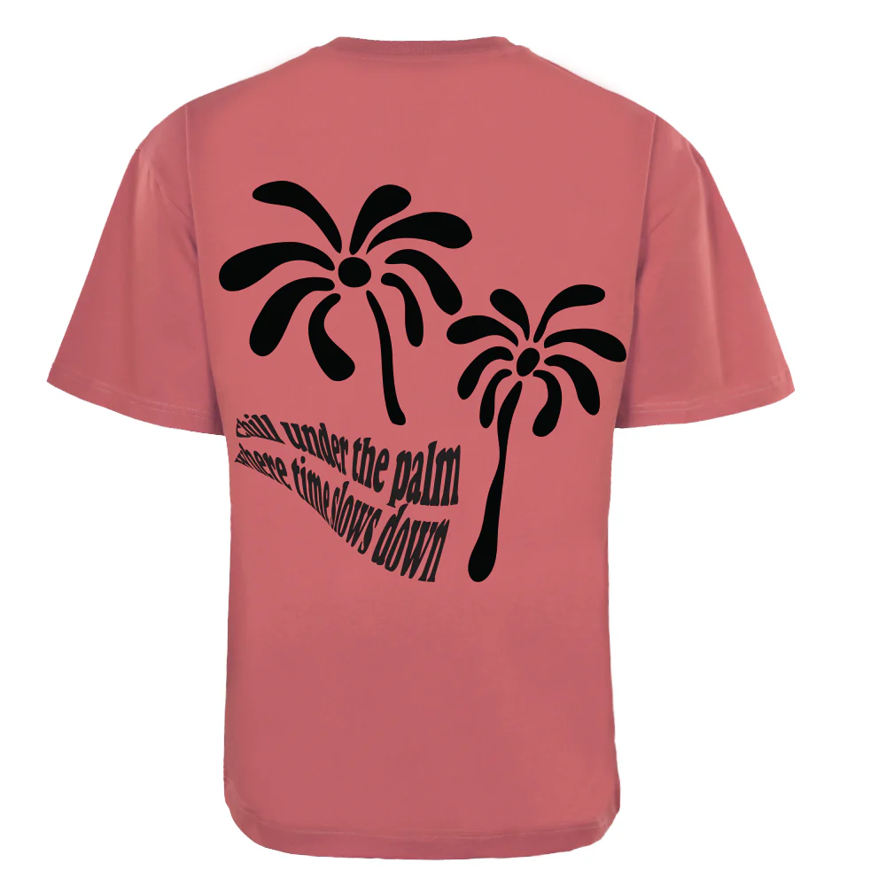 ACTIV GRAPHIC R.NECK -OVRSIZE T-SHIRT - KASHMIR - Image 4