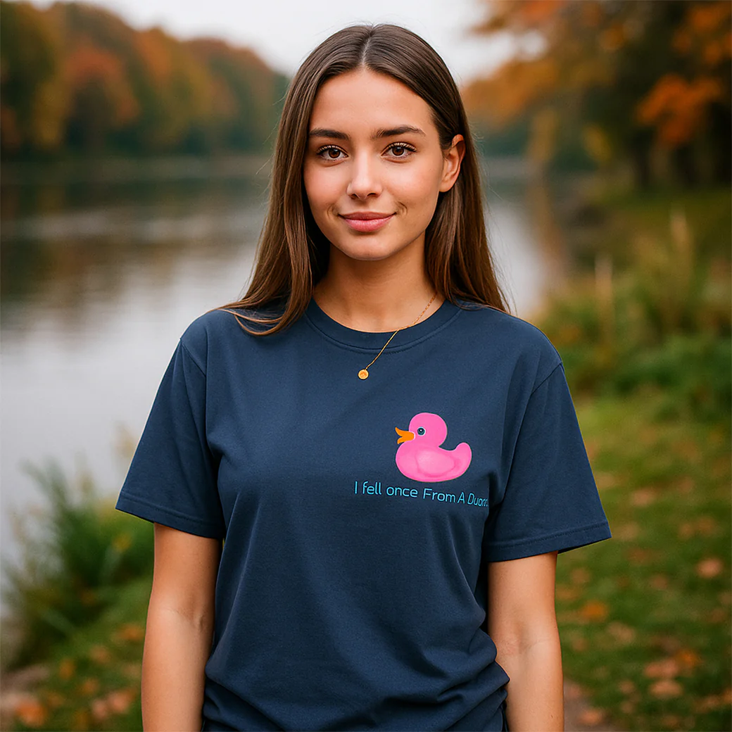 ACTIV GRAPHIC R.NECK -OVRSIZE T-SHIRT - NAVY - Image 3
