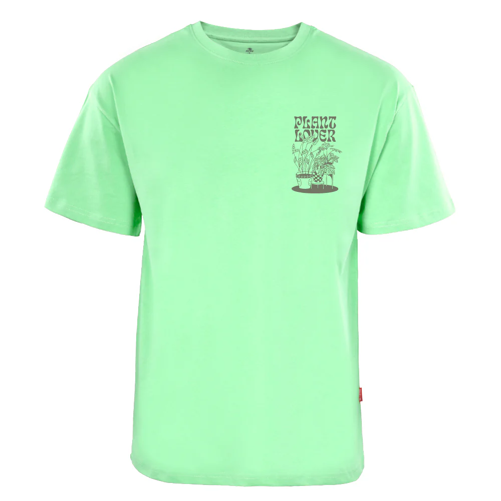 ACTIV GRAPHIC R.NECK -OVRSIZE T-SHIRT - PISTACHI - Image 2