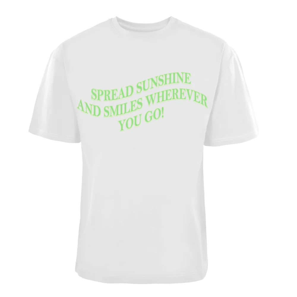 ACTIV GRAPHIC R.NECK -OVRSIZE T-SHIRT - WHITE - Image 3