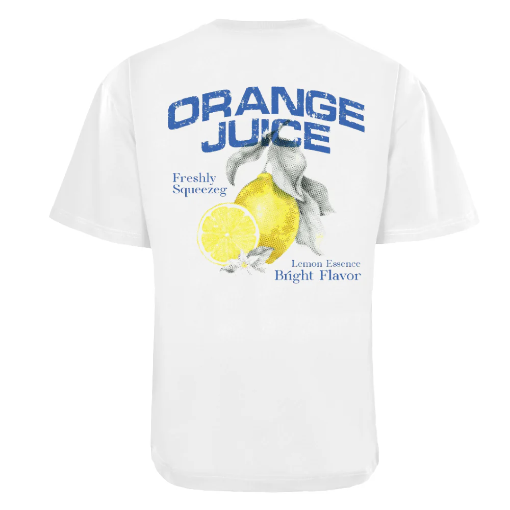 ACTIV GRAPHIC R.NECK -OVRSIZE T-SHIRT - WHITE - Image 4