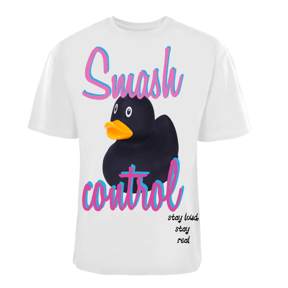 ACTIV GRAPHIC R.NECK -OVRSIZE T-SHIRT - WHITE - Image 3