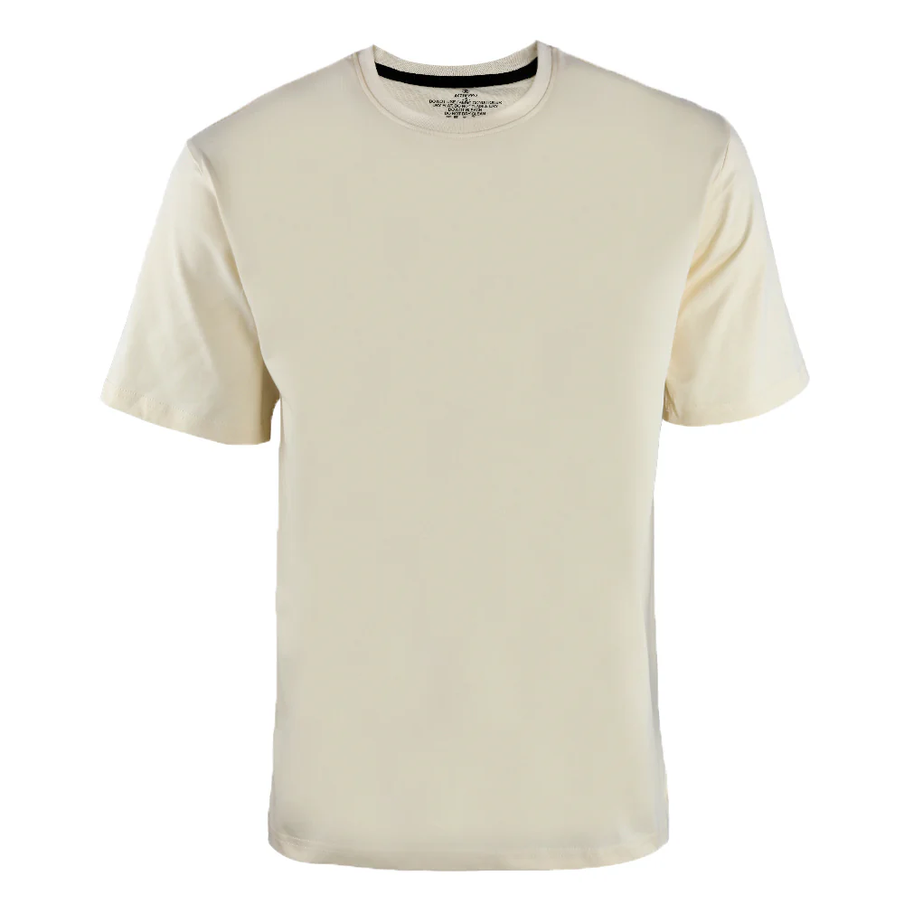 ACTIV GRAPHIC R.NECK T-SHIRT - BEIGE - Image 2