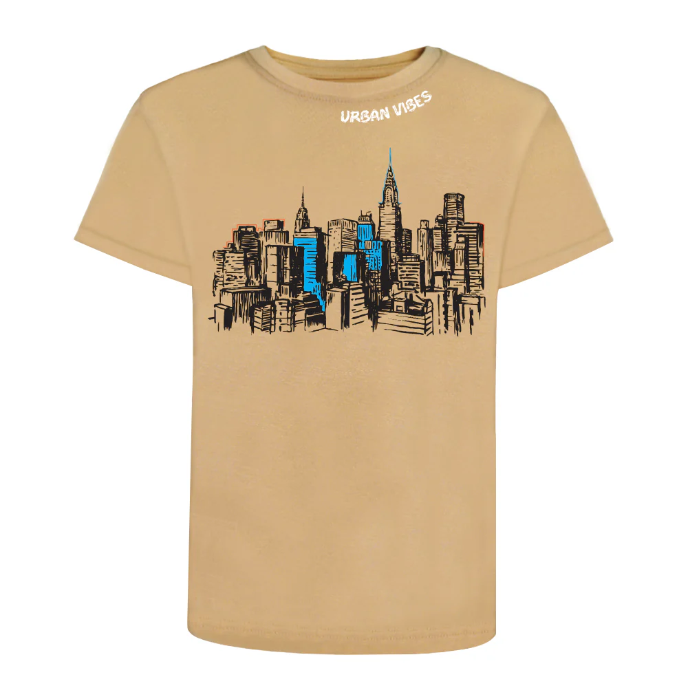 ACTIV GRAPHIC R.NECK T-SHIRT - BEIGE - Image 2