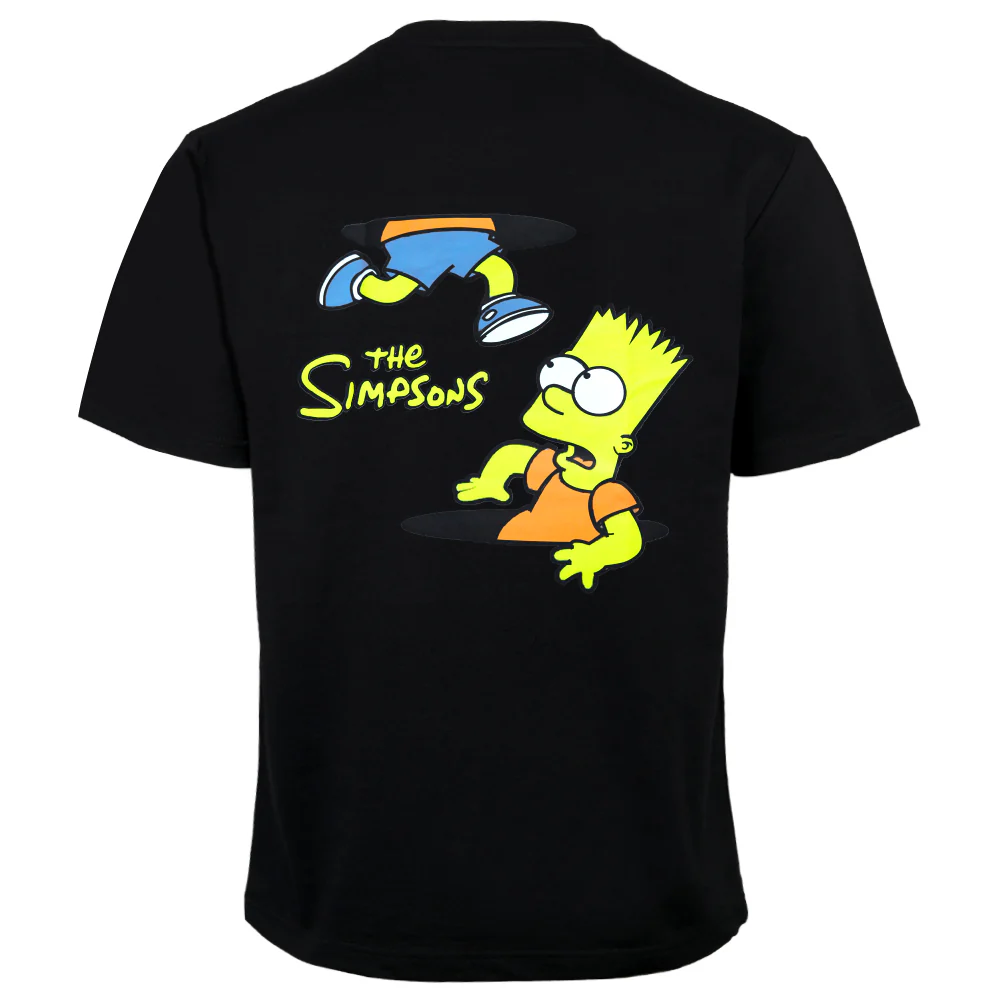 ACTIV GRAPHIC R.NECK T-SHIRT - BLACK - Image 3