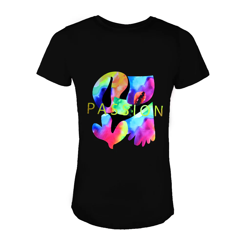 ACTIV GRAPHIC R.NECK T-SHIRT - BLACK - Image 2