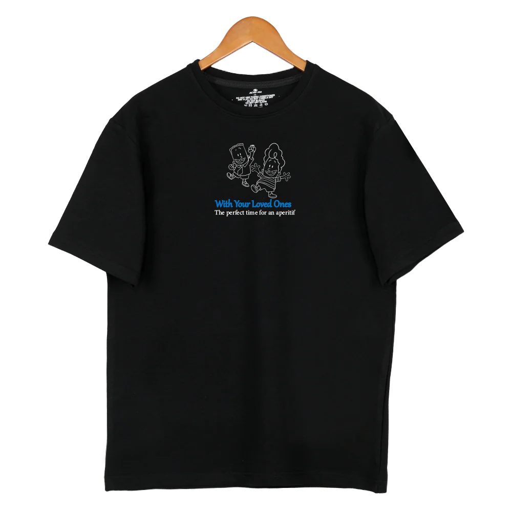 ACTIV GRAPHIC R.NECK T-SHIRT - BLACK - Image 8