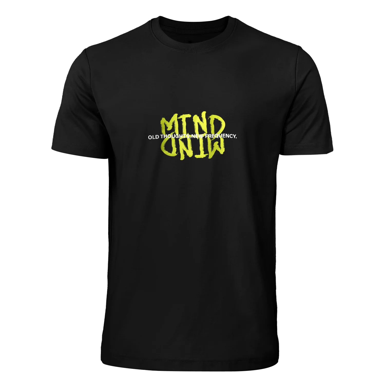 ACTIV GRAPHIC R.NECK T-SHIRT - BLACK