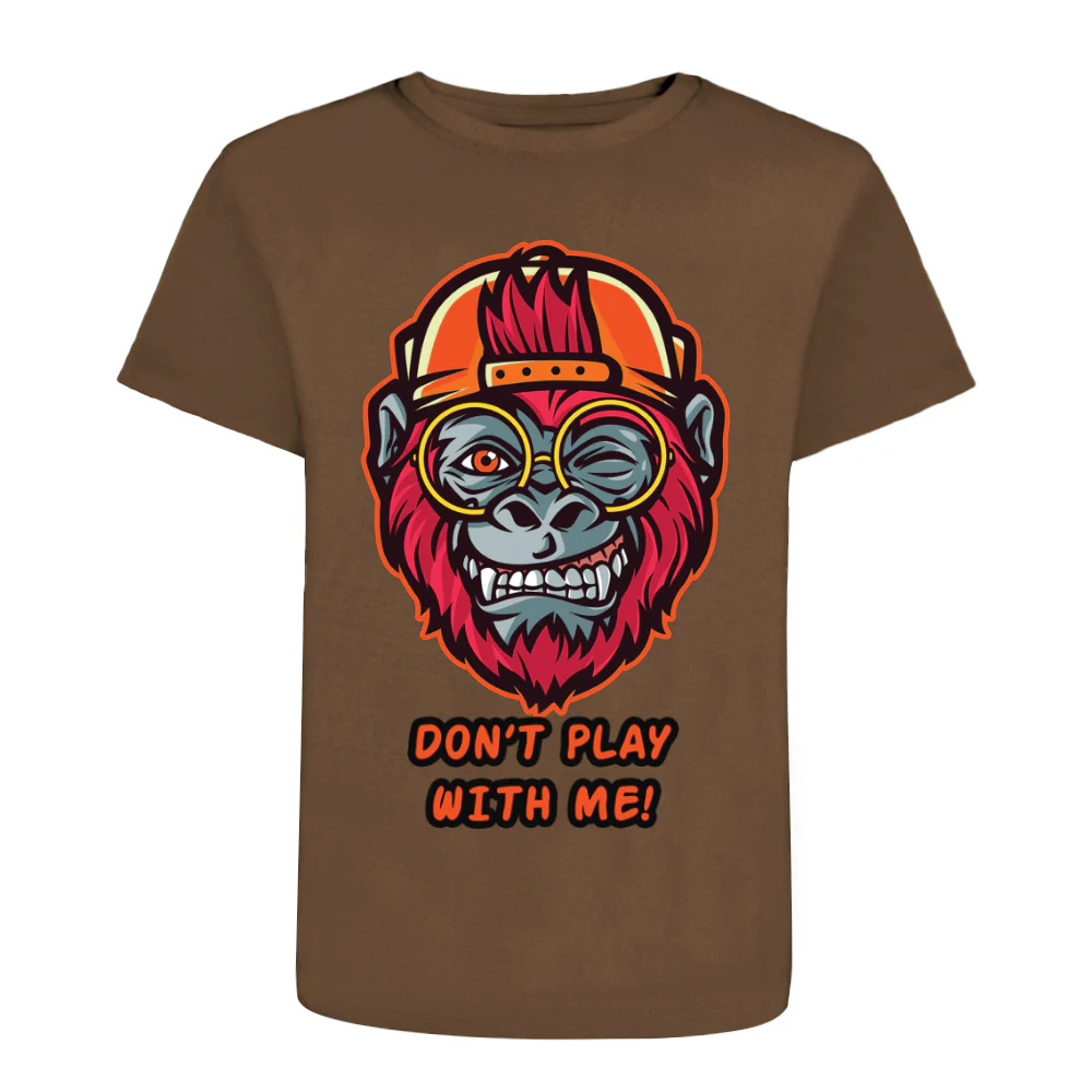 ACTIV GRAPHIC R.NECK T-SHIRT - BROWN - Image 2
