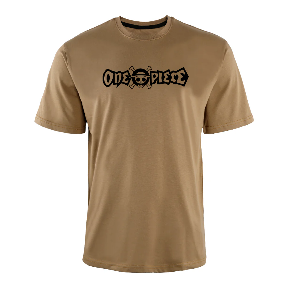 ACTIV GRAPHIC R.NECK T-SHIRT - CAMEL - Image 2