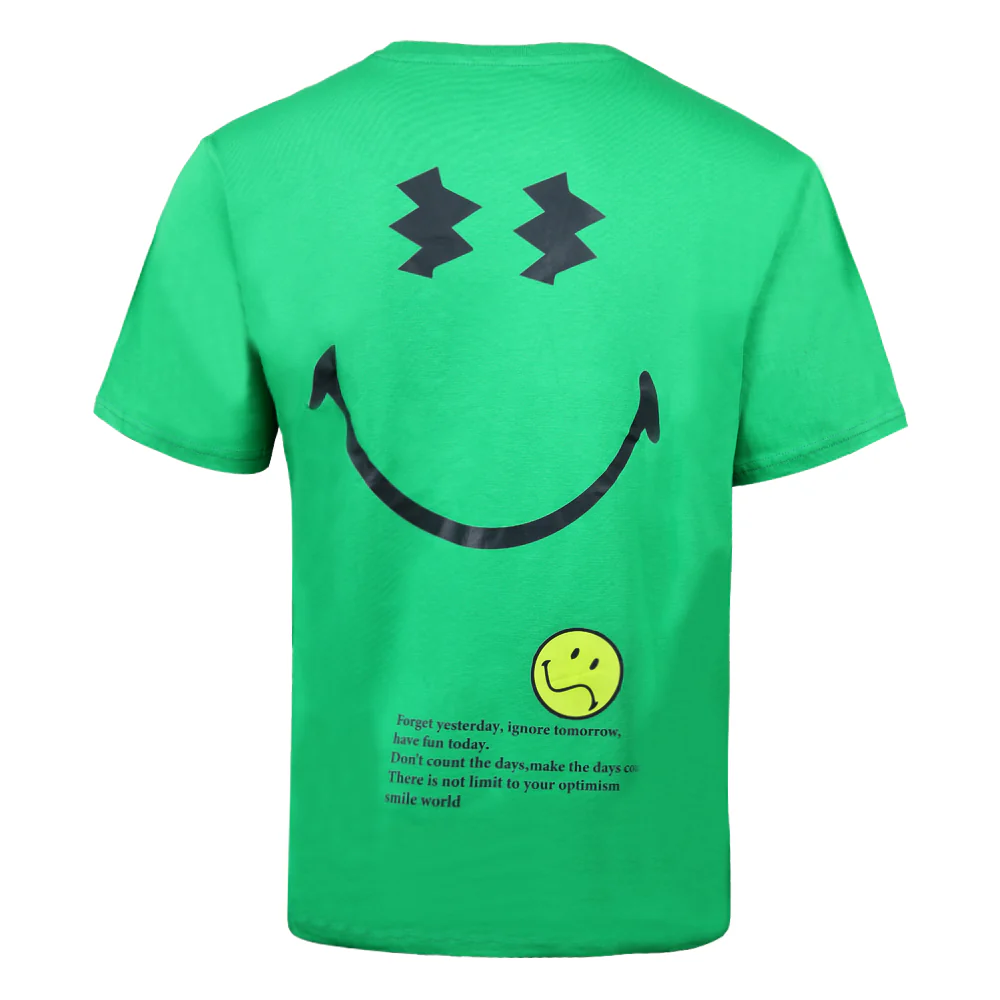 ACTIV GRAPHIC R.NECK T-SHIRT - GREEN - Image 3