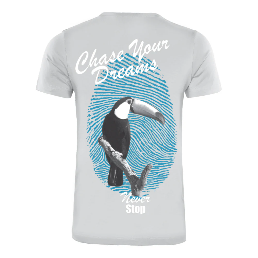 ACTIV GRAPHIC R.NECK T-SHIRT - GREY - Image 3