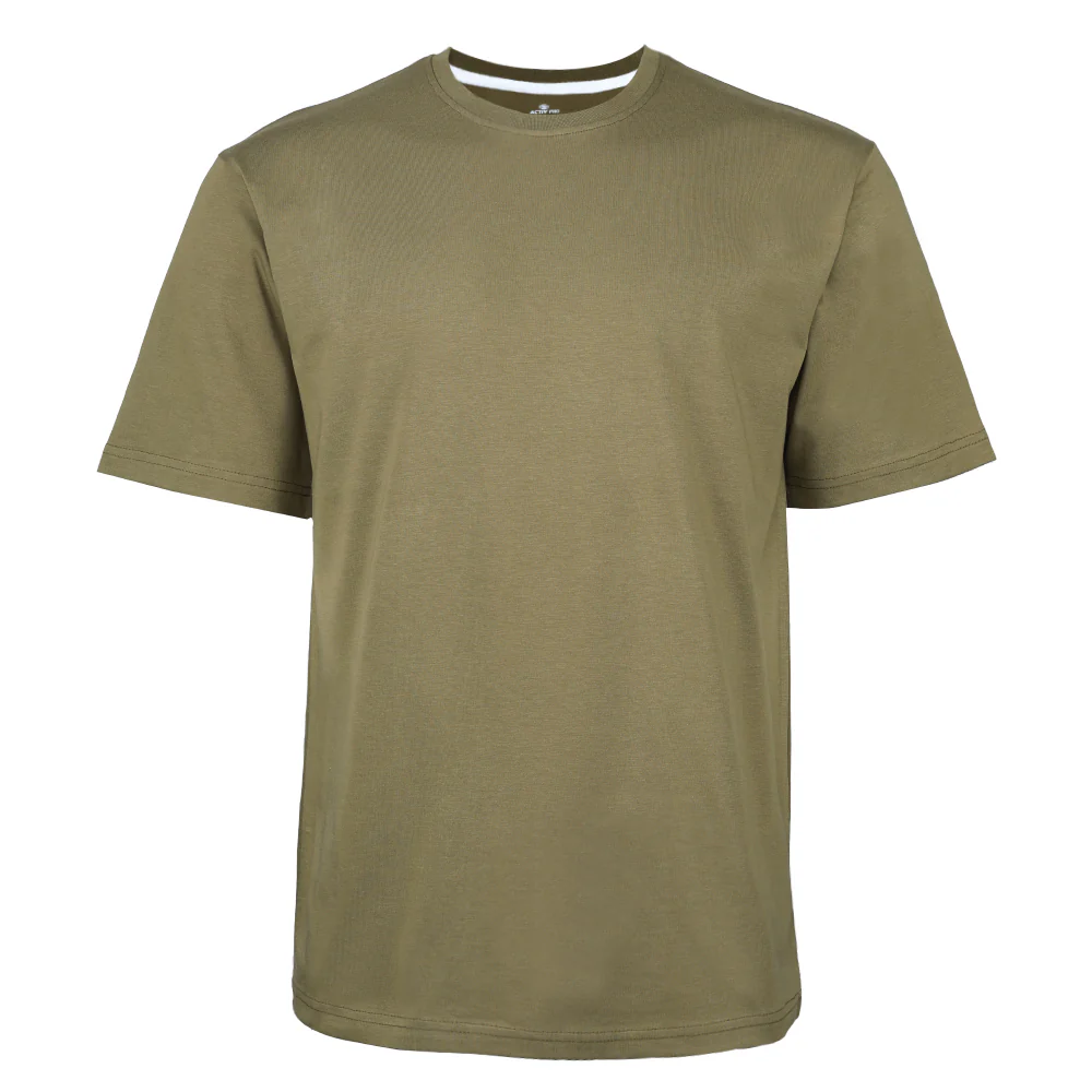 ACTIV GRAPHIC R.NECK T-SHIRT - KHAKI - Image 3