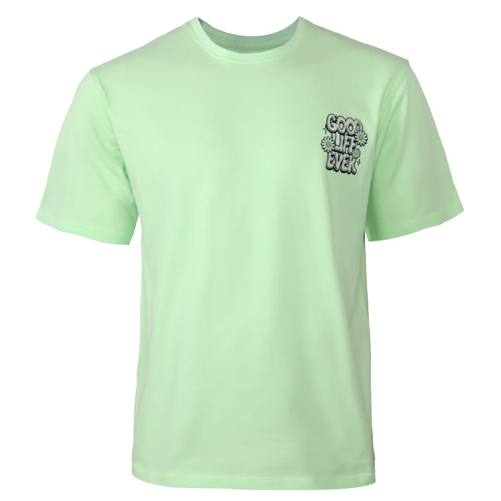 ACTIV GRAPHIC R.NECK T-SHIRT - MINT